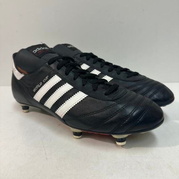RARE EUC adidas World Cup Made in Germany Soccer Cleats Football Boots SG 10 - Picture 1 of 15